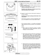 Предварительный просмотр 209 страницы Mitsubishi 1995 3000GT Spyder Service Manual Supplement