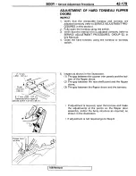 Предварительный просмотр 215 страницы Mitsubishi 1995 3000GT Spyder Service Manual Supplement