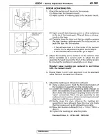 Предварительный просмотр 217 страницы Mitsubishi 1995 3000GT Spyder Service Manual Supplement