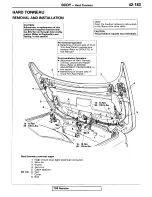 Предварительный просмотр 219 страницы Mitsubishi 1995 3000GT Spyder Service Manual Supplement