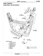 Предварительный просмотр 221 страницы Mitsubishi 1995 3000GT Spyder Service Manual Supplement