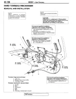 Предварительный просмотр 222 страницы Mitsubishi 1995 3000GT Spyder Service Manual Supplement