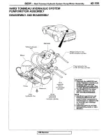 Предварительный просмотр 229 страницы Mitsubishi 1995 3000GT Spyder Service Manual Supplement