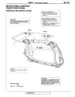 Предварительный просмотр 233 страницы Mitsubishi 1995 3000GT Spyder Service Manual Supplement