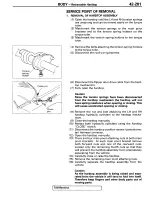 Предварительный просмотр 237 страницы Mitsubishi 1995 3000GT Spyder Service Manual Supplement