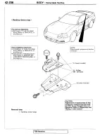 Предварительный просмотр 242 страницы Mitsubishi 1995 3000GT Spyder Service Manual Supplement