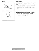 Предварительный просмотр 256 страницы Mitsubishi 1995 3000GT Spyder Service Manual Supplement