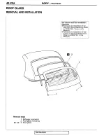 Предварительный просмотр 260 страницы Mitsubishi 1995 3000GT Spyder Service Manual Supplement