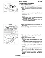 Предварительный просмотр 261 страницы Mitsubishi 1995 3000GT Spyder Service Manual Supplement