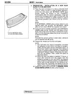 Предварительный просмотр 264 страницы Mitsubishi 1995 3000GT Spyder Service Manual Supplement