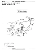 Предварительный просмотр 276 страницы Mitsubishi 1995 3000GT Spyder Service Manual Supplement