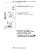 Предварительный просмотр 277 страницы Mitsubishi 1995 3000GT Spyder Service Manual Supplement