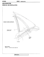 Preview for 280 page of Mitsubishi 1995 3000GT Spyder Service Manual Supplement