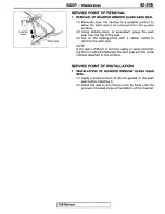 Preview for 281 page of Mitsubishi 1995 3000GT Spyder Service Manual Supplement