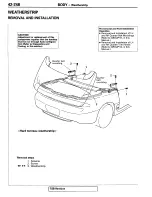 Preview for 282 page of Mitsubishi 1995 3000GT Spyder Service Manual Supplement