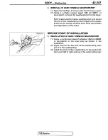 Preview for 283 page of Mitsubishi 1995 3000GT Spyder Service Manual Supplement