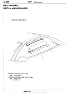 Preview for 284 page of Mitsubishi 1995 3000GT Spyder Service Manual Supplement