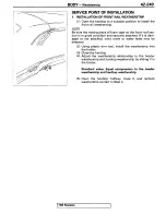 Preview for 285 page of Mitsubishi 1995 3000GT Spyder Service Manual Supplement