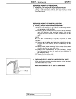 Preview for 287 page of Mitsubishi 1995 3000GT Spyder Service Manual Supplement