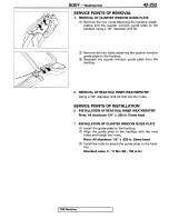 Preview for 289 page of Mitsubishi 1995 3000GT Spyder Service Manual Supplement