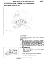 Preview for 293 page of Mitsubishi 1995 3000GT Spyder Service Manual Supplement