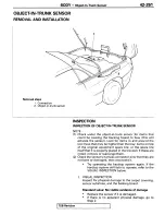 Preview for 297 page of Mitsubishi 1995 3000GT Spyder Service Manual Supplement