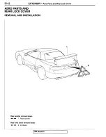 Предварительный просмотр 310 страницы Mitsubishi 1995 3000GT Spyder Service Manual Supplement