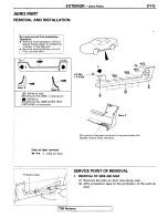 Предварительный просмотр 313 страницы Mitsubishi 1995 3000GT Spyder Service Manual Supplement