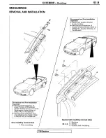 Предварительный просмотр 317 страницы Mitsubishi 1995 3000GT Spyder Service Manual Supplement