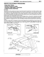 Предварительный просмотр 329 страницы Mitsubishi 1995 3000GT Spyder Service Manual Supplement