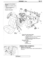 Предварительный просмотр 335 страницы Mitsubishi 1995 3000GT Spyder Service Manual Supplement