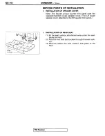 Предварительный просмотр 336 страницы Mitsubishi 1995 3000GT Spyder Service Manual Supplement