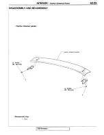 Предварительный просмотр 347 страницы Mitsubishi 1995 3000GT Spyder Service Manual Supplement