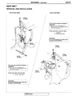 Предварительный просмотр 349 страницы Mitsubishi 1995 3000GT Spyder Service Manual Supplement