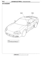 Предварительный просмотр 352 страницы Mitsubishi 1995 3000GT Spyder Service Manual Supplement