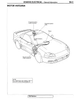 Предварительный просмотр 353 страницы Mitsubishi 1995 3000GT Spyder Service Manual Supplement