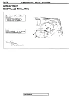 Предварительный просмотр 366 страницы Mitsubishi 1995 3000GT Spyder Service Manual Supplement