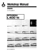 Mitsubishi 1996 L400 Workshop Manual предпросмотр