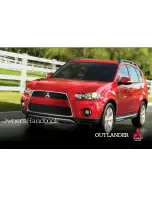 Предварительный просмотр 1 страницы Mitsubishi 2005 Outlander Owner'S Handbook Manual