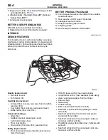 Предварительный просмотр 4 страницы Mitsubishi 2009 Lancer RalliArt Service Manual