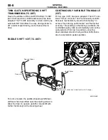 Предварительный просмотр 6 страницы Mitsubishi 2009 Lancer RalliArt Service Manual