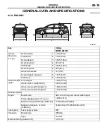 Предварительный просмотр 19 страницы Mitsubishi 2009 Lancer RalliArt Service Manual