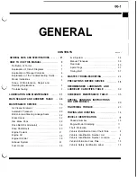 Предварительный просмотр 5 страницы Mitsubishi 3000GT 1991 Service Manual