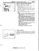 Предварительный просмотр 19 страницы Mitsubishi 3000GT 1991 Service Manual