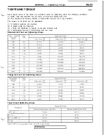 Preview for 27 page of Mitsubishi 3000GT 1991 Service Manual