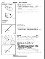 Предварительный просмотр 42 страницы Mitsubishi 3000GT 1991 Service Manual