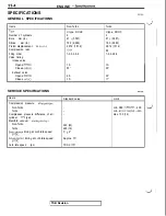 Предварительный просмотр 54 страницы Mitsubishi 3000GT 1991 Service Manual