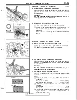 Предварительный просмотр 71 страницы Mitsubishi 3000GT 1991 Service Manual