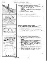 Предварительный просмотр 74 страницы Mitsubishi 3000GT 1991 Service Manual