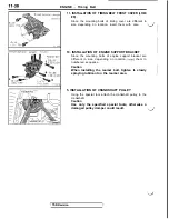 Предварительный просмотр 80 страницы Mitsubishi 3000GT 1991 Service Manual